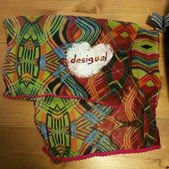 Desigual multicolor scarf
