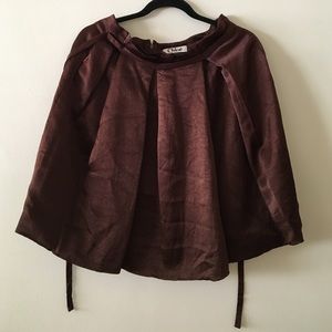 CHLOE, Brown Skirt