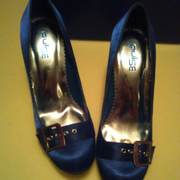 Blue High Heels - Picture 1 of 3