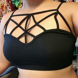 Express One Eleven Strappy Bralette