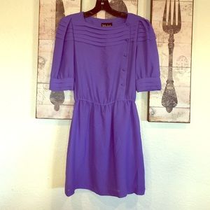 Vintage purple dress