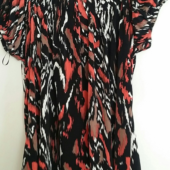 SOLD Adorable colorful style and company blouse L - Picture 3 of 4