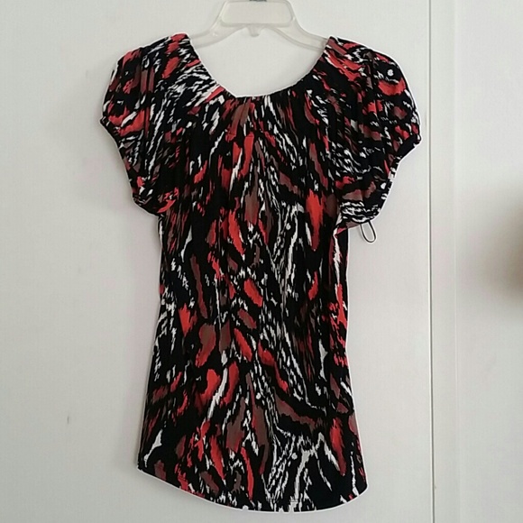 SOLD Adorable colorful style and company blouse L - Picture 4 of 4