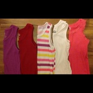SOLD Lot of girls tanks (size 10-12)