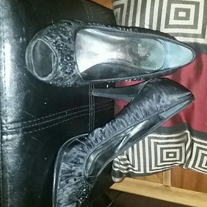 Style and Co peep toe heels