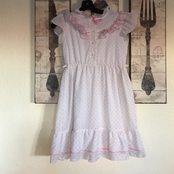 Vintage polka dot dress