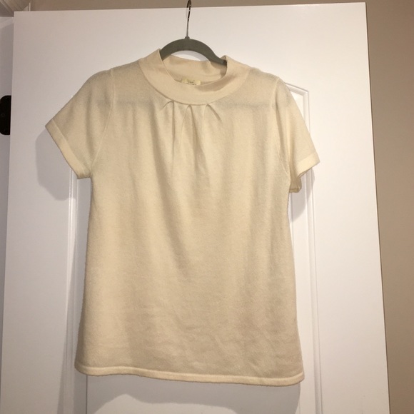 Cream Cashmere J. Crew Shell