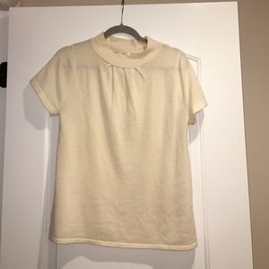 Cream Cashmere J. Crew Shell