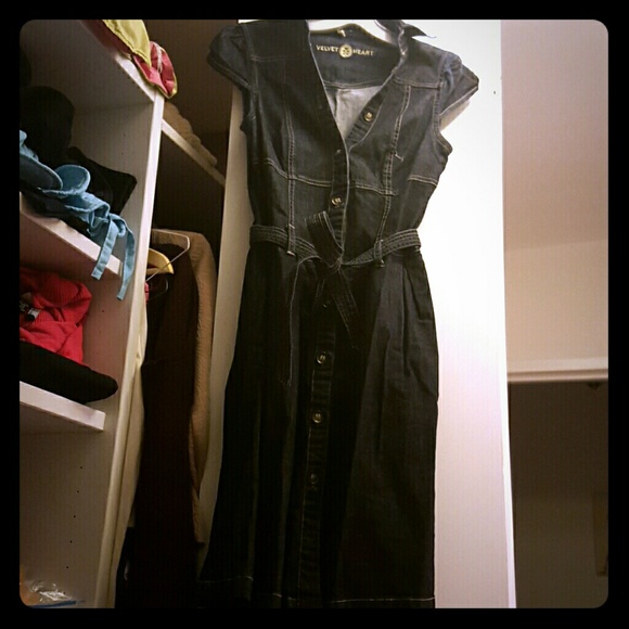 Velvet Heart Jean Dress