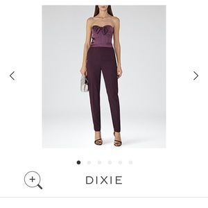 Elegant purple jumpsuit