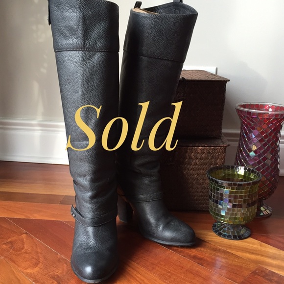 Sam Edelman Shoes - Genuine Leather Knee High Boots