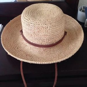 The Scala Collection straw hat, size petite