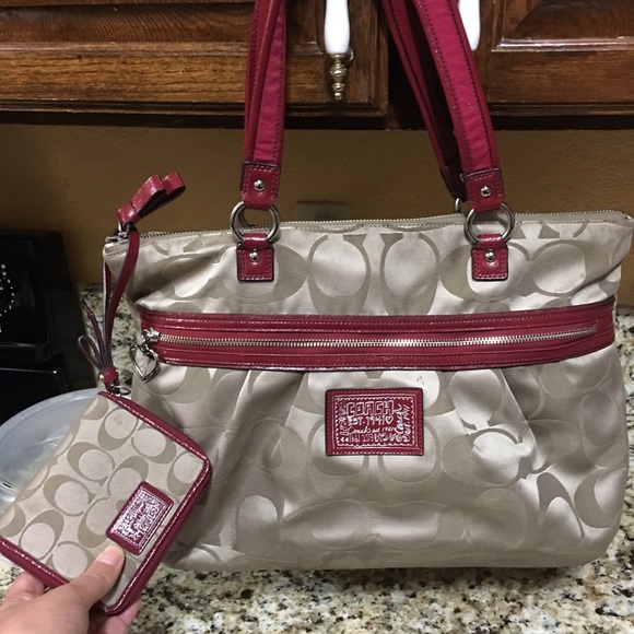Coach Handbags - Coach handbag and wallet