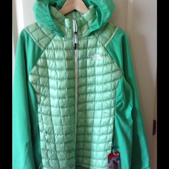 NEW the north face women's Thermobl Hybd Jacket-XL