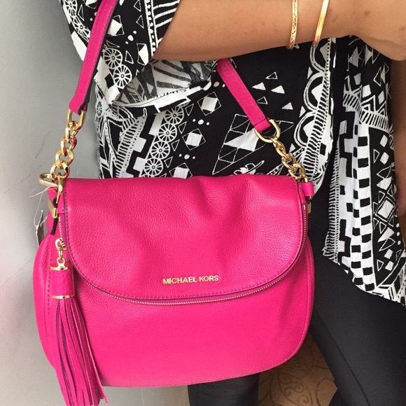 Michael Kors "Bedford" medium tassel handbag