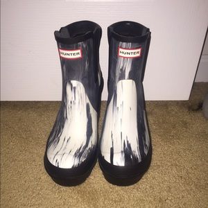 Hunter Block Heel Chelsea Boots