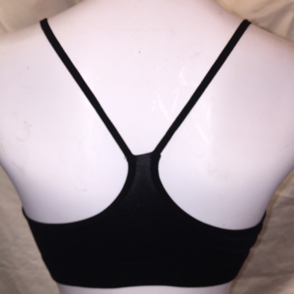 Racerback Bra w/ Lace overlay - Picture 2 of 4