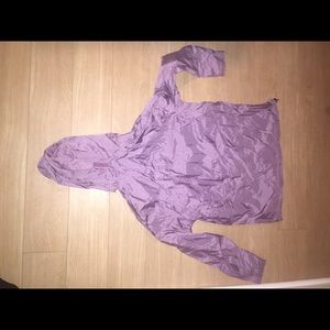 Purple rain jacket