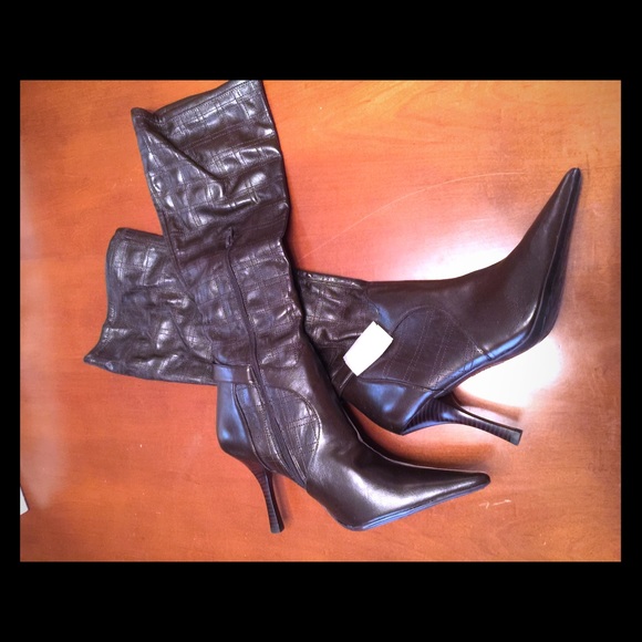 BCBGirls Brown Leather Boots