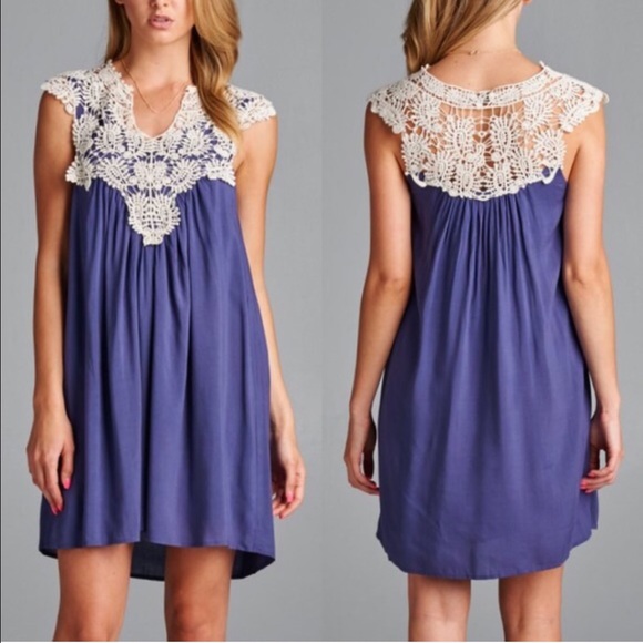 Dresses & Skirts - XX The FRANKIE ethereal dress - BRIGHT NAVY