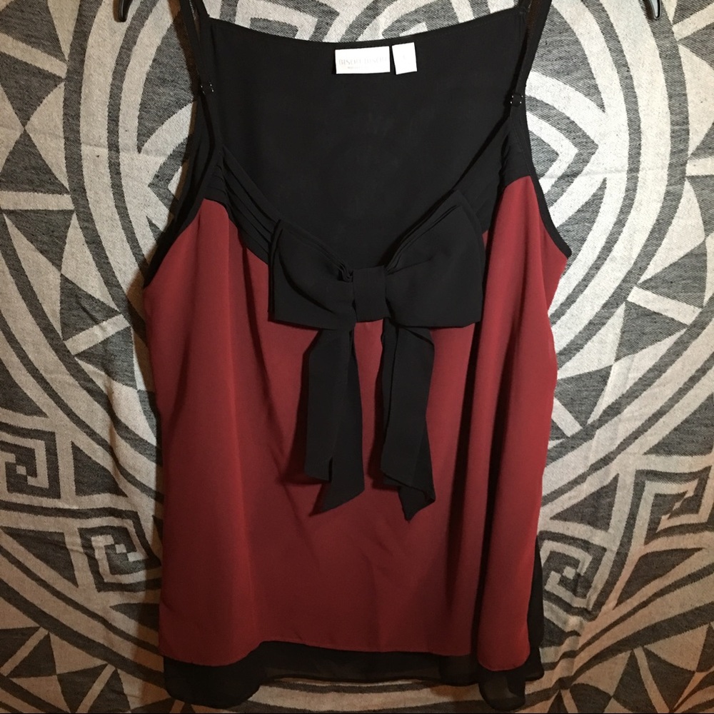 Sheer Bow Blouse.
