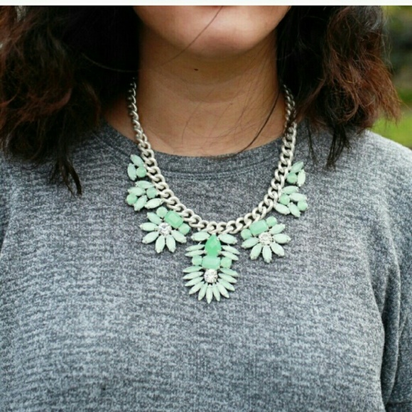 T&J Designs Jewelry - Minty leaf necklace