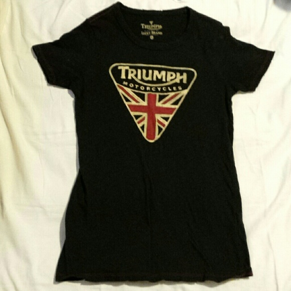 Lucky Brand navy blue tee