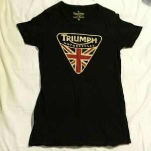 Lucky Brand navy blue tee