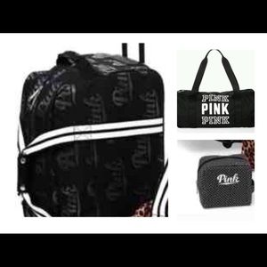 BRAND NEW VS PINK Luggage Set!
