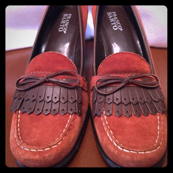 Suede Wedge Shoes