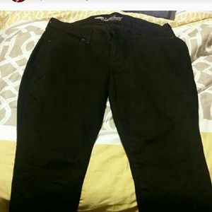 Black skinny jeans