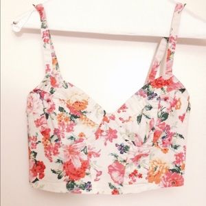 Floral bralette