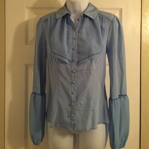 Blue Peter Pan blouse
