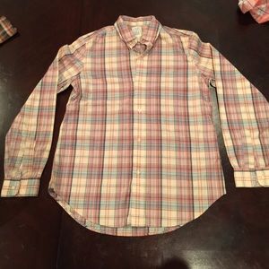 Vintage plaid button down shirt