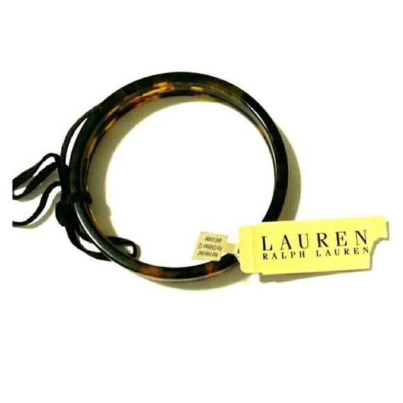 Lauren by Ralph Lauren Tortoise Bangle Set