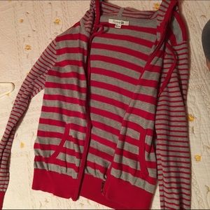 Forever 21 red stripe sweater