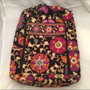 Vera Bradley Campus Backpack in Suzani