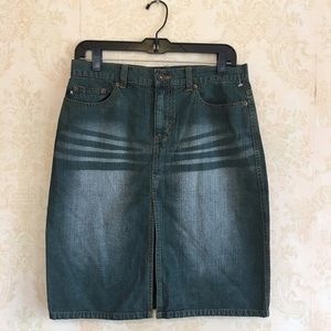EXPRESS Blue Jean Skirt