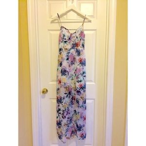 [FIXED PRICE] Watercolor maxi dress