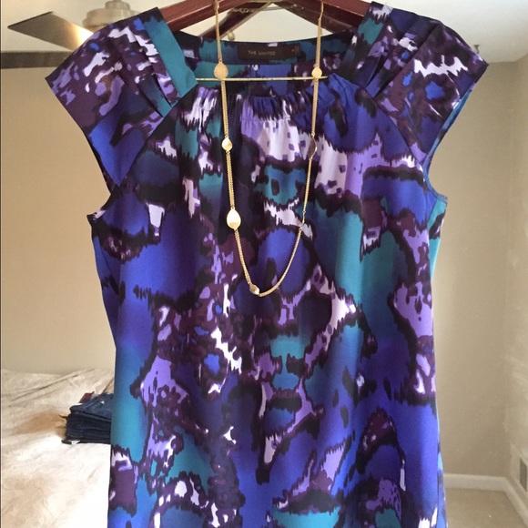 Bright and bold top from The Limited