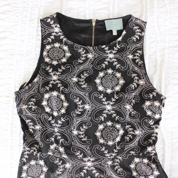 Skies are Blue Dresses & Skirts - Embroidered Fit and Flare Dress