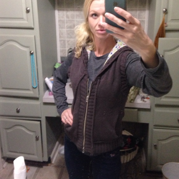 Free People soft full zip sweater - Picture 3 of 4