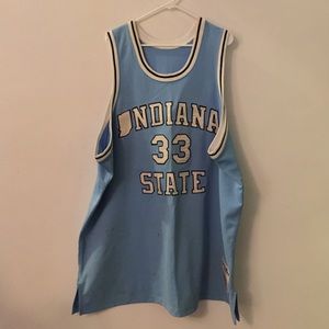 Larry Bird Indiana State Jersey
