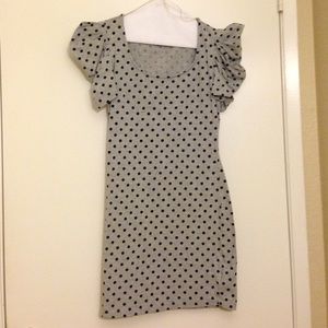 Polkadot 90s style dress