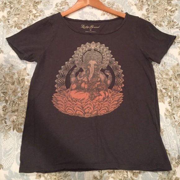 Grey Lucky Brand shirt