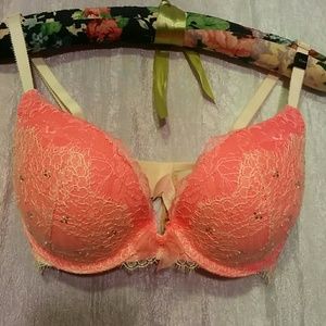 Victoria's Secret Pink Jeweled padded bra