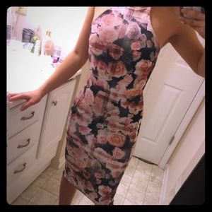 NWT Floral midi Missguided Dress