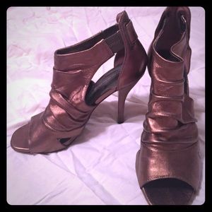 Steven by Steve Madden Bronze Sandals