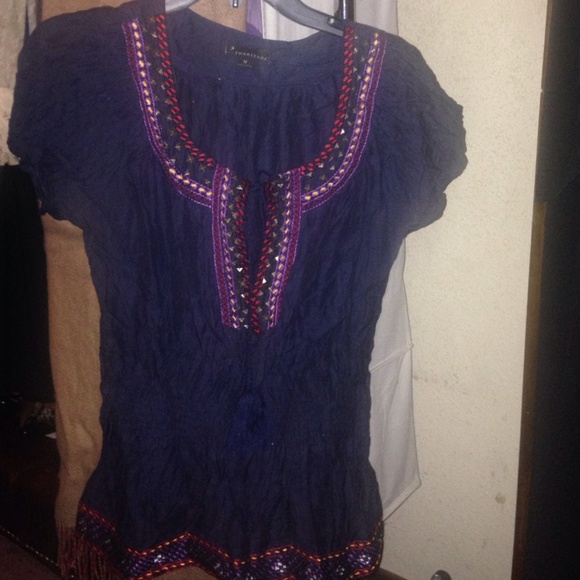 Fun boho blouse - Picture 1 of 4