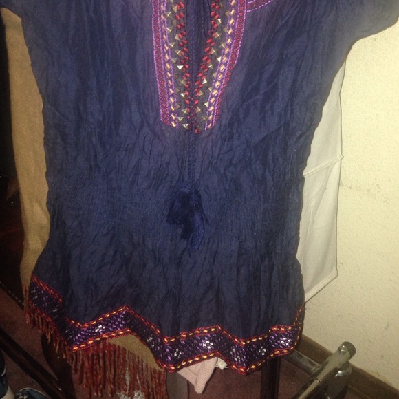 Fun boho blouse - Picture 3 of 4